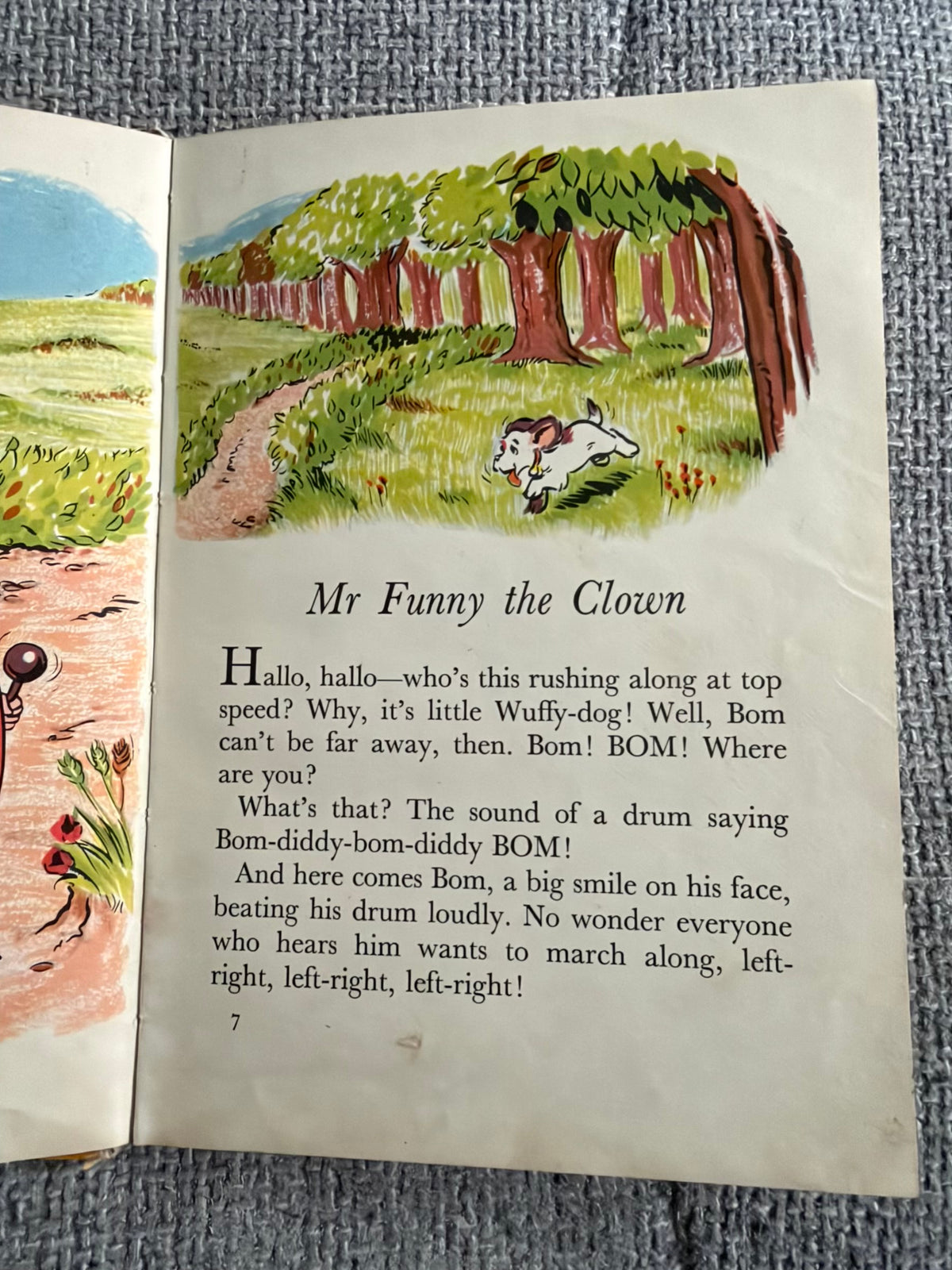 1959*1st* BOM & The Clown - Enid Blyton (R. Paul-Hoye illust) Brockhampton Press