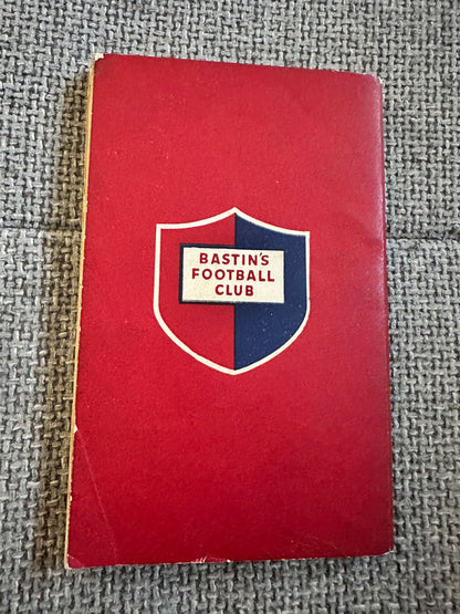 1938 The Inside Story Of Football - George F. Allison (Quaker Oats Ltd)