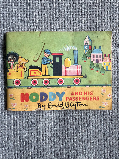 1956 Noddy & His Passengers (Toy Station Book 1) Enid Blyton (Harmsen Van der Beek illust) Sampson Low