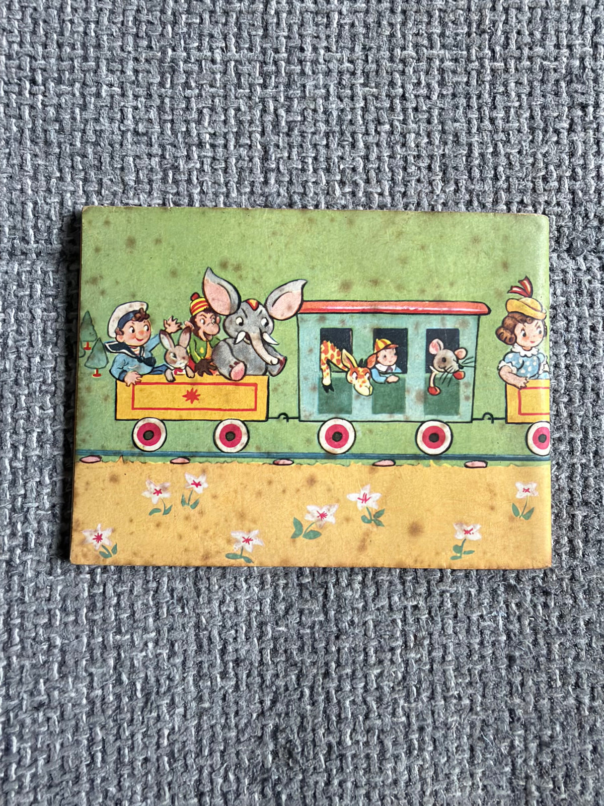 1956 Noddy & His Passengers (Toy Station Book 1) Enid Blyton (Harmsen Van der Beek illust) Sampson Low