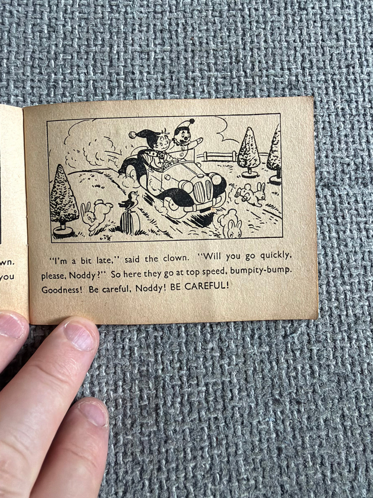 1956 Noddy & His Passengers (Toy Station Book 1) Enid Blyton (Harmsen Van der Beek illust) Sampson Low
