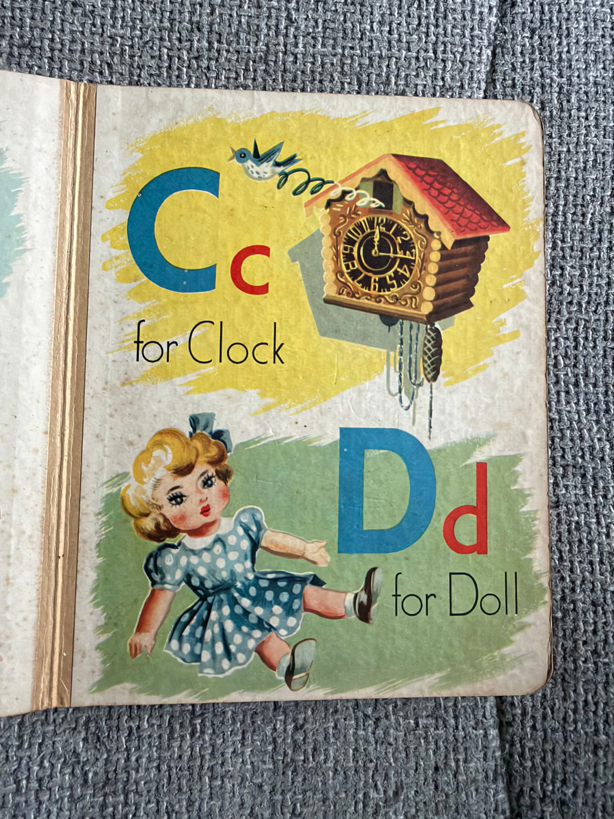 1958 Look With Mother ABC Book (Little Hercules Book) Thomas Nelson & Sons Ltd