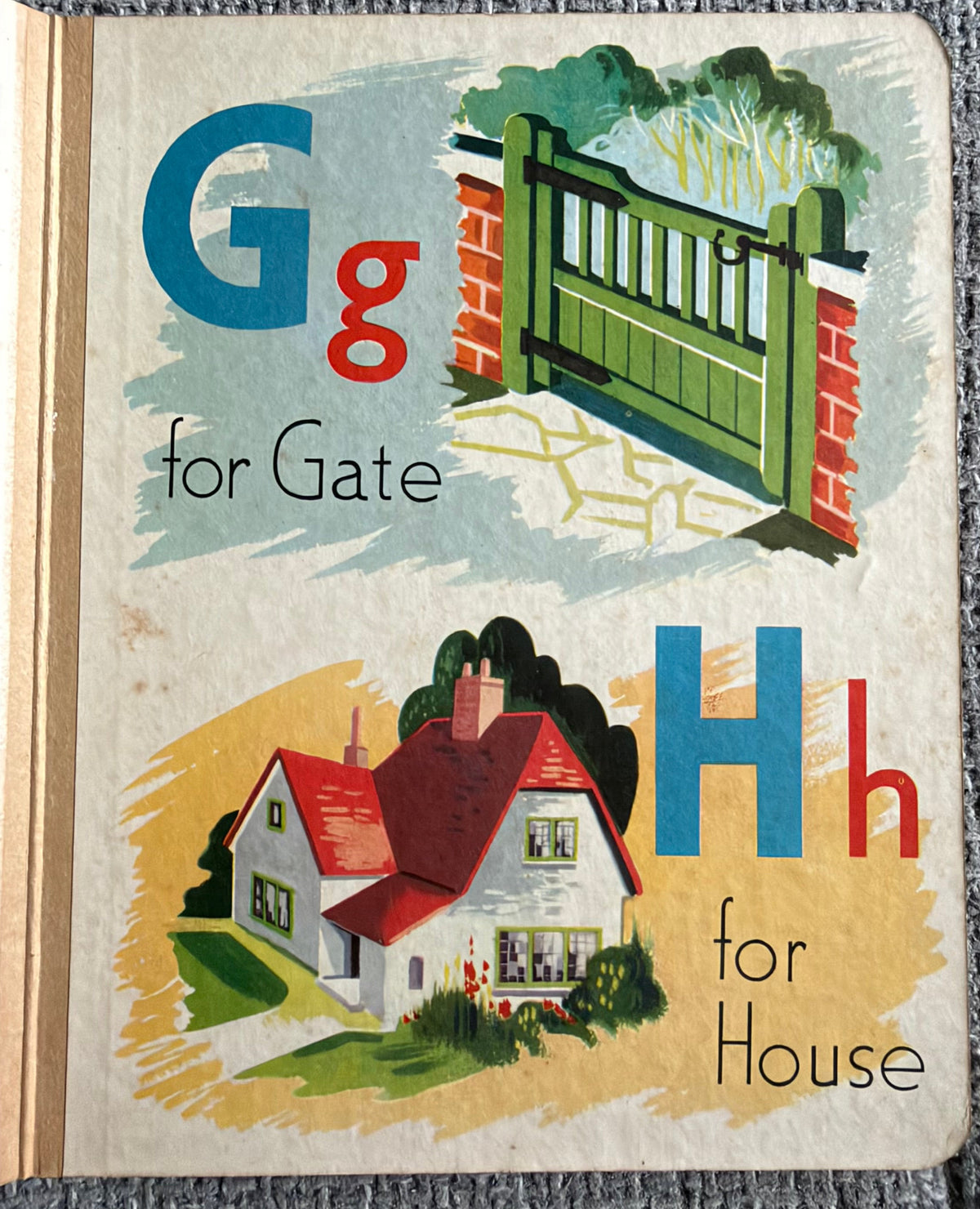 1958 Look With Mother ABC Book (Little Hercules Book) Thomas Nelson & Sons Ltd