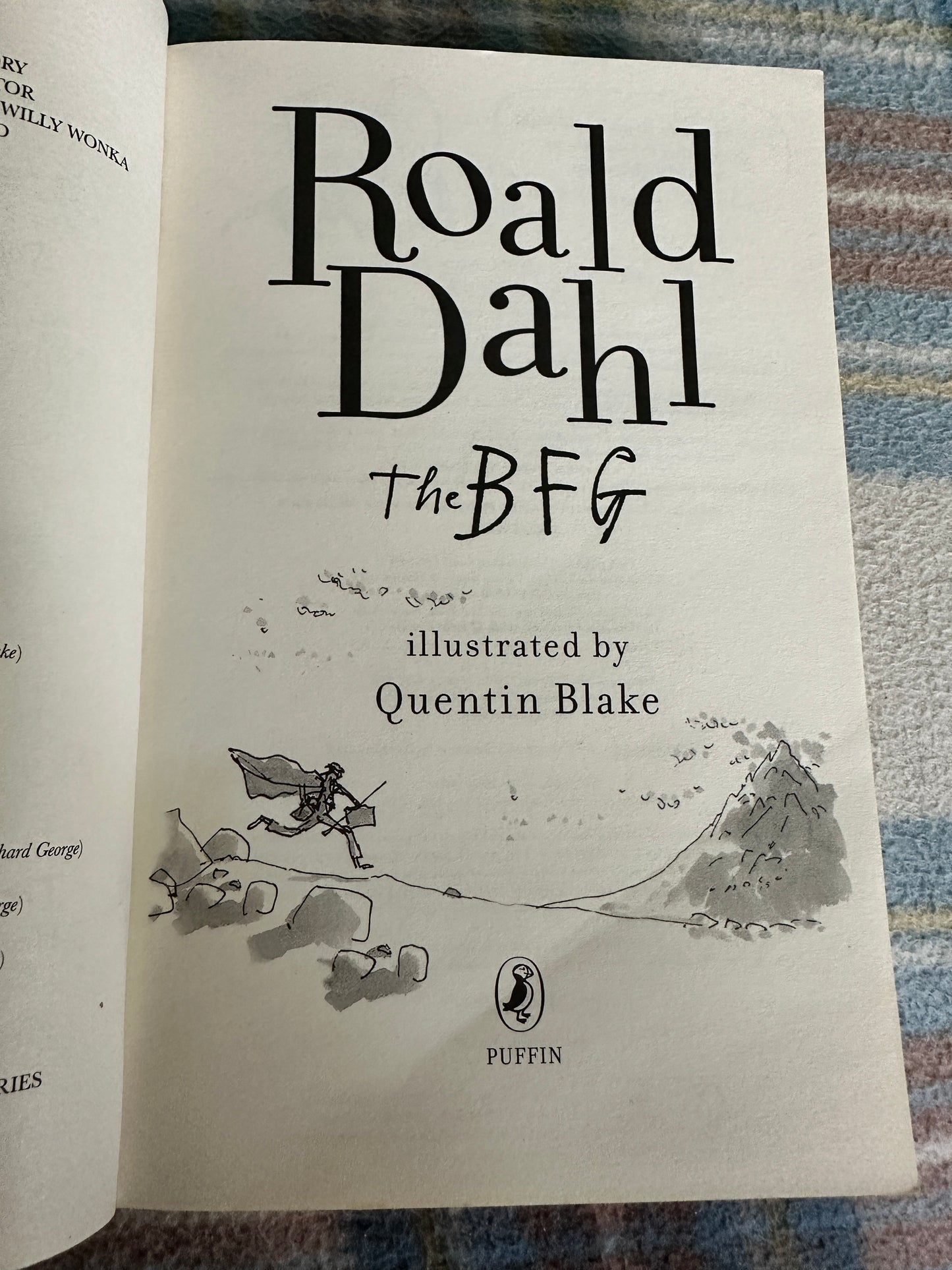 2010 The BFG - Roald Dahl(Quentin Blake) Puffin