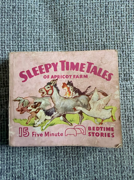 1958 Sleepy Time Tales of Apricot Farm (15min Bedtime Stories - Sheila Hodgetts (Sampson Low)