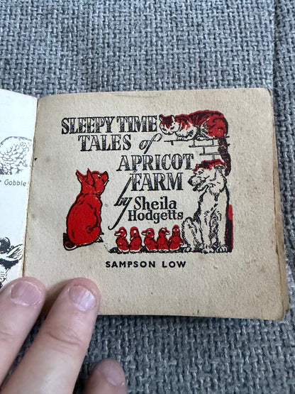 1958 Sleepy Time Tales of Apricot Farm (15min Bedtime Stories - Sheila Hodgetts (Sampson Low)