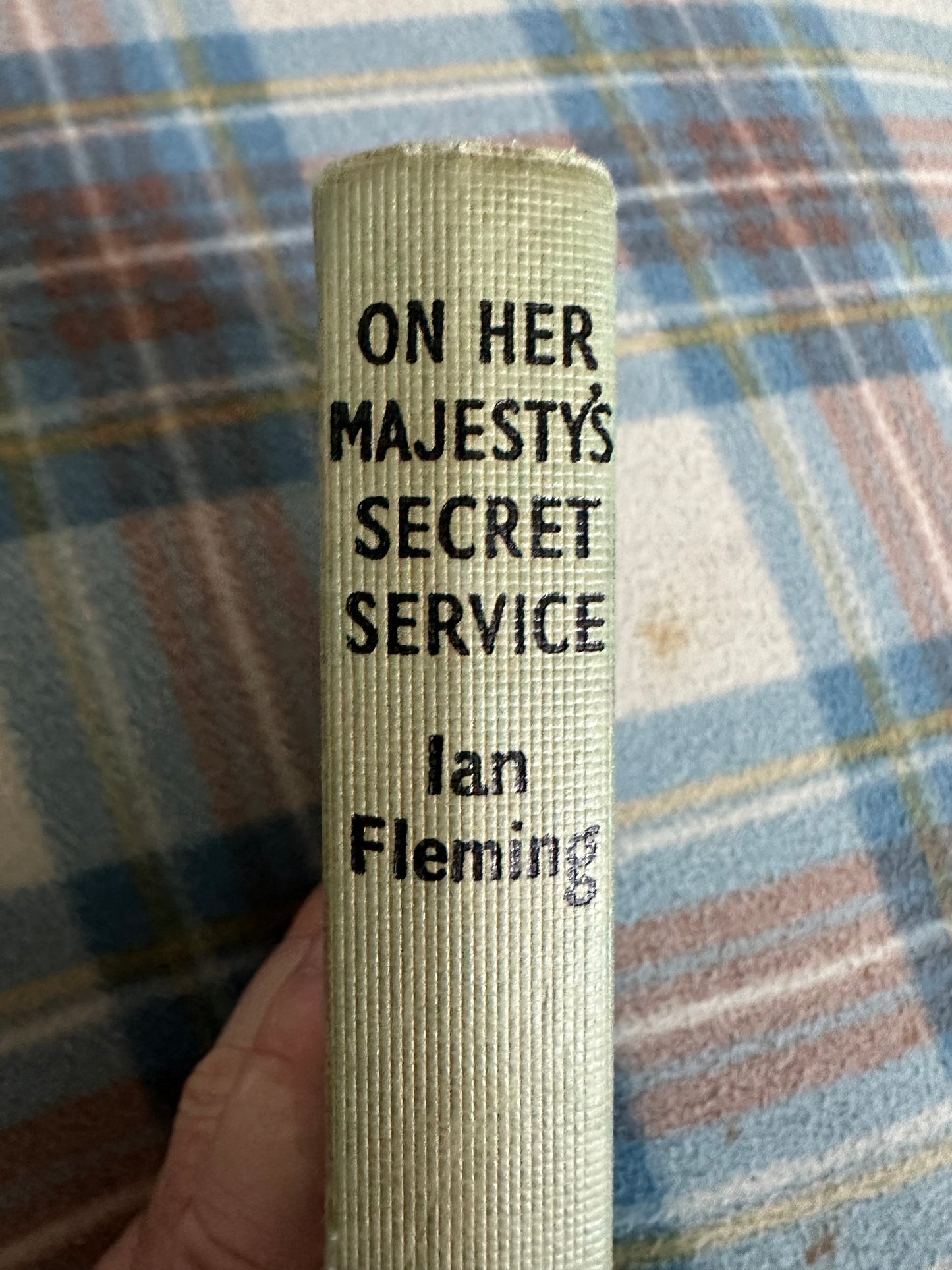1963*1st* On Her Majesty’s Secret Service(James Bond) - Ian Fleming(Book Club)