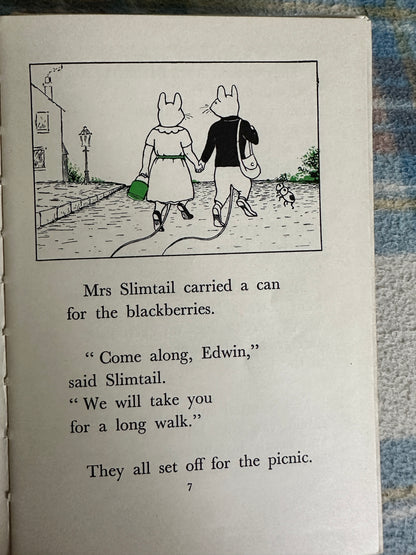 1961 Slimtail’s Picnic(Little Slimtails No4)Mary Chell & Dora Griffin (A. & C. Black Publishers)