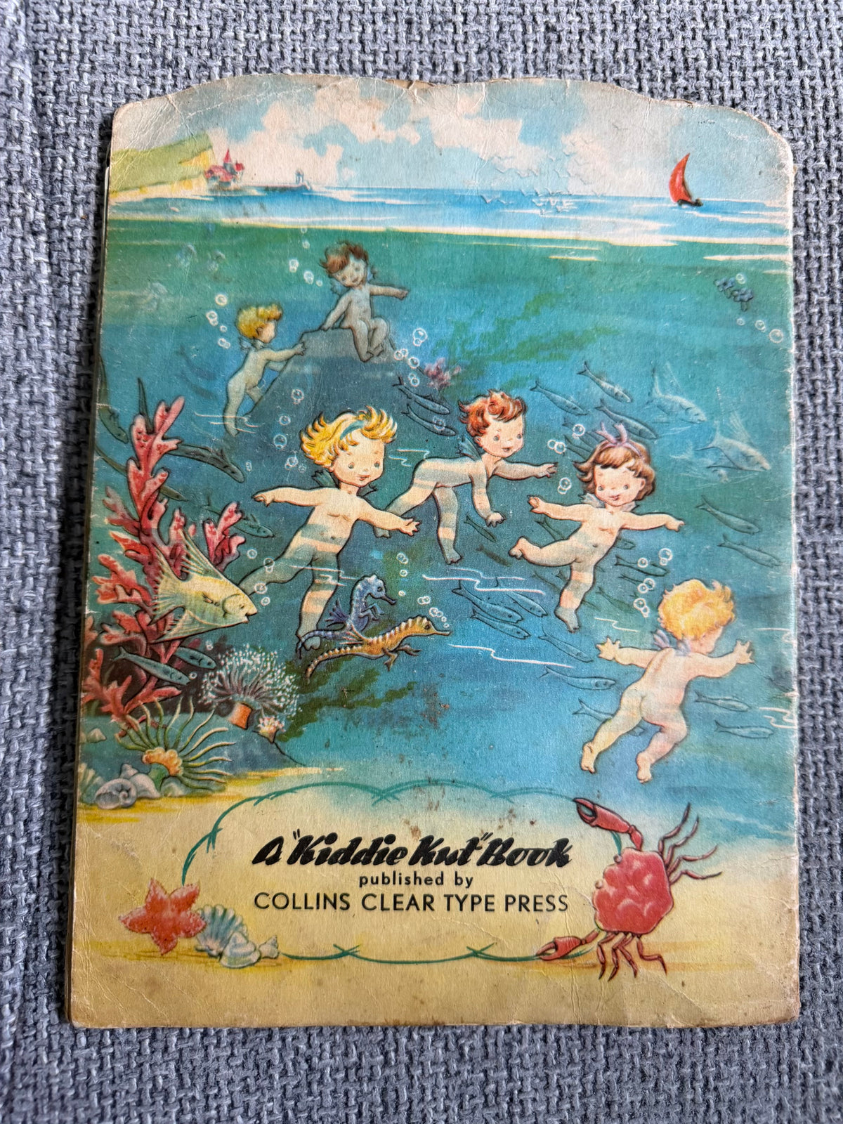 1948 The Water Babies - Molly B. Thomson (A Kiddie Kut) Collins Clear Type Press