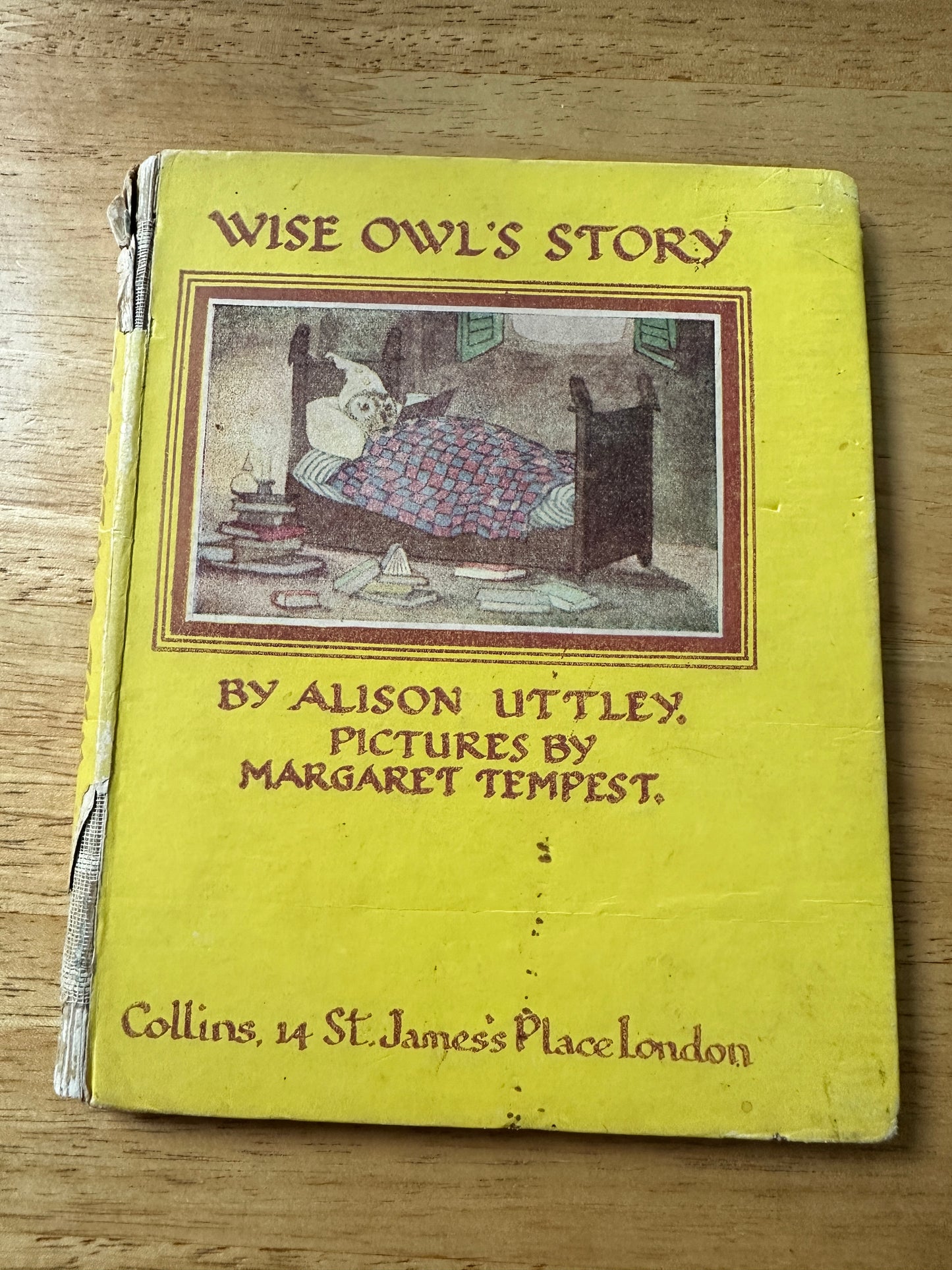 1942 Wise Owl’s Story - Alison Uttley(Margaret Tempest illustration) Collins