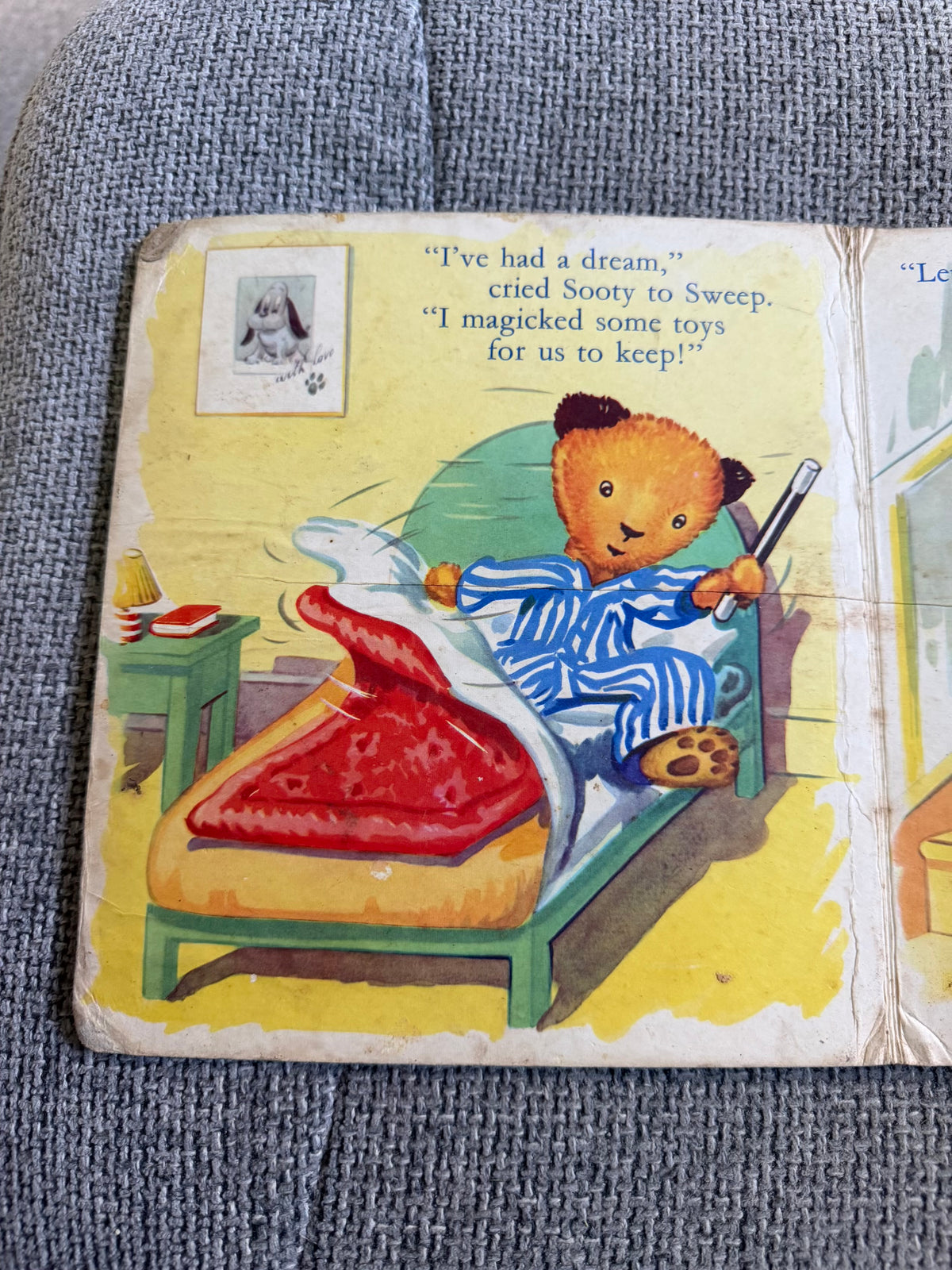 1960c Sooty’s Fun - Purnell & Sons Ltd worn boards.