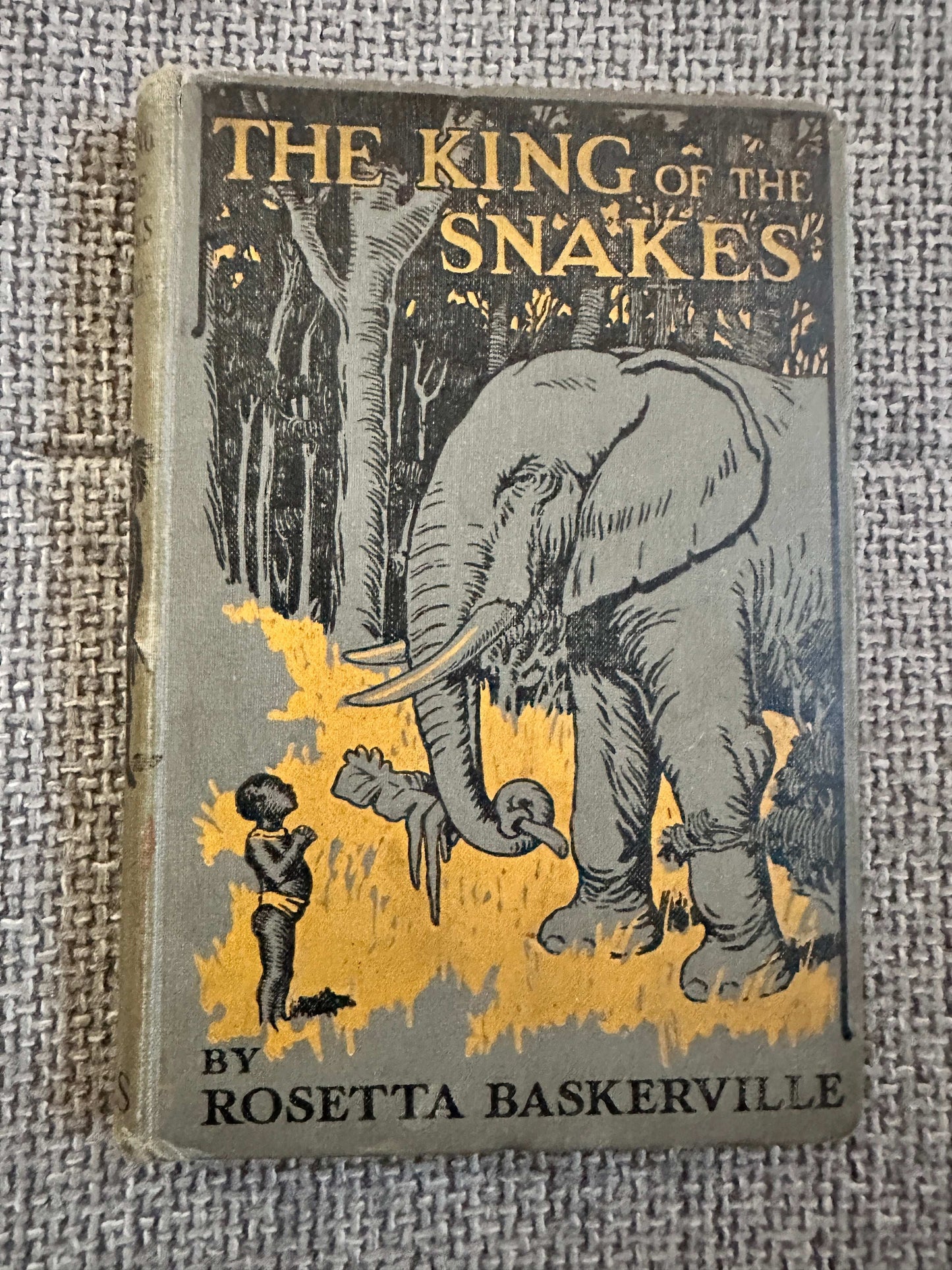 1922 The King Of The Snakes (Folk-lore stories from Uganda 🇺🇬) Rosetta Baskerville (Church Missionary Society)