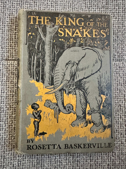 1922 The King Of The Snakes (Folk-lore stories from Uganda 🇺🇬) Rosetta Baskerville (Church Missionary Society)