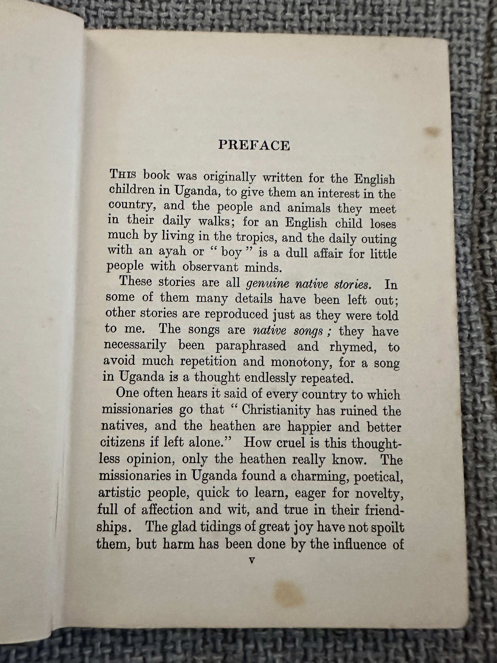 1922 The King Of The Snakes (Folk-lore stories from Uganda 🇺🇬) Rosetta Baskerville (Church Missionary Society)