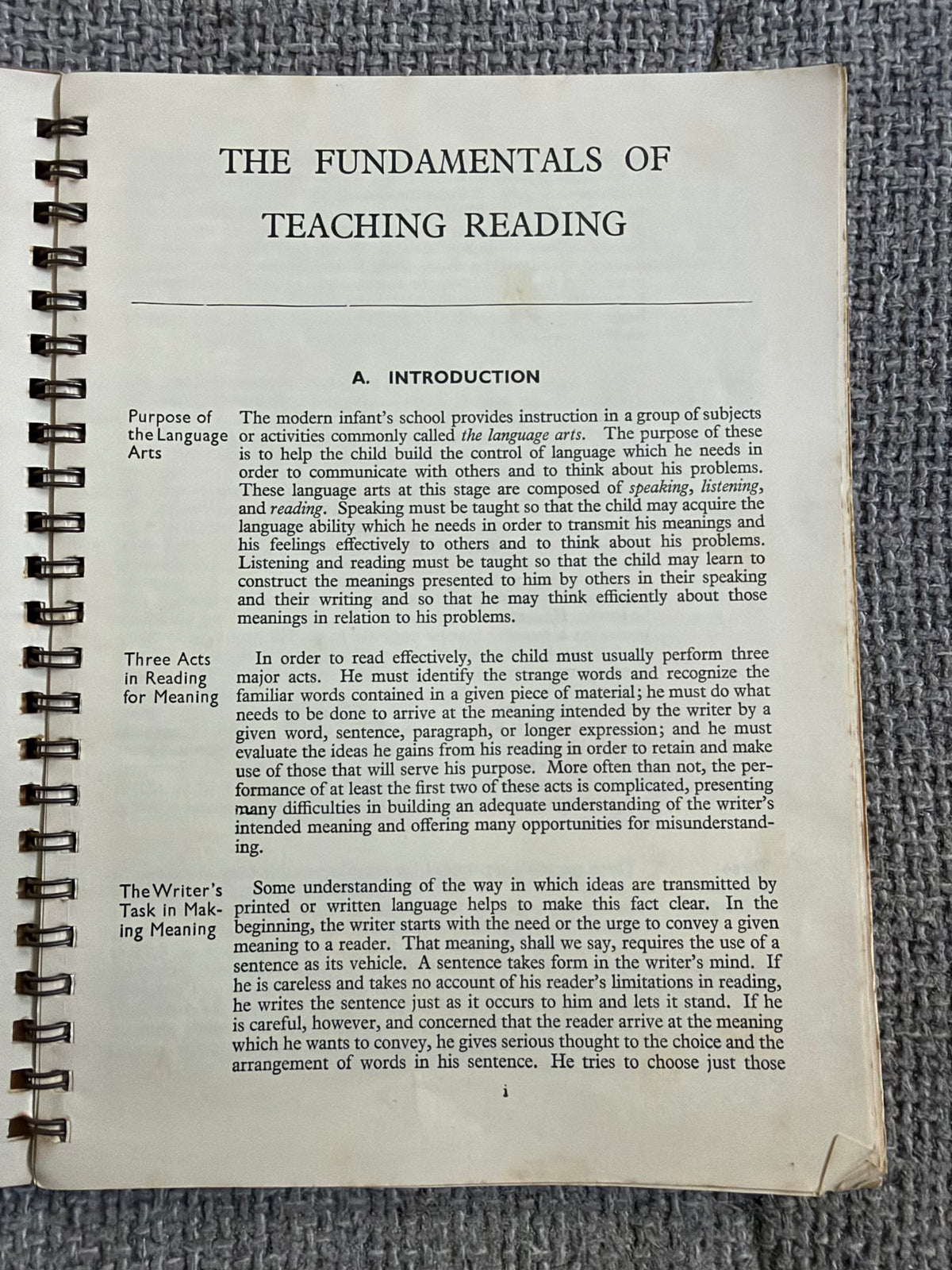 1951 Tip (A Teacher’s Manual) The McKee Readers Book 1 - Paul McKee, M. Lucile Harrison, Annie McCowen & Elizabeth Lehr (Thomas Nelson & Sons Ltd)