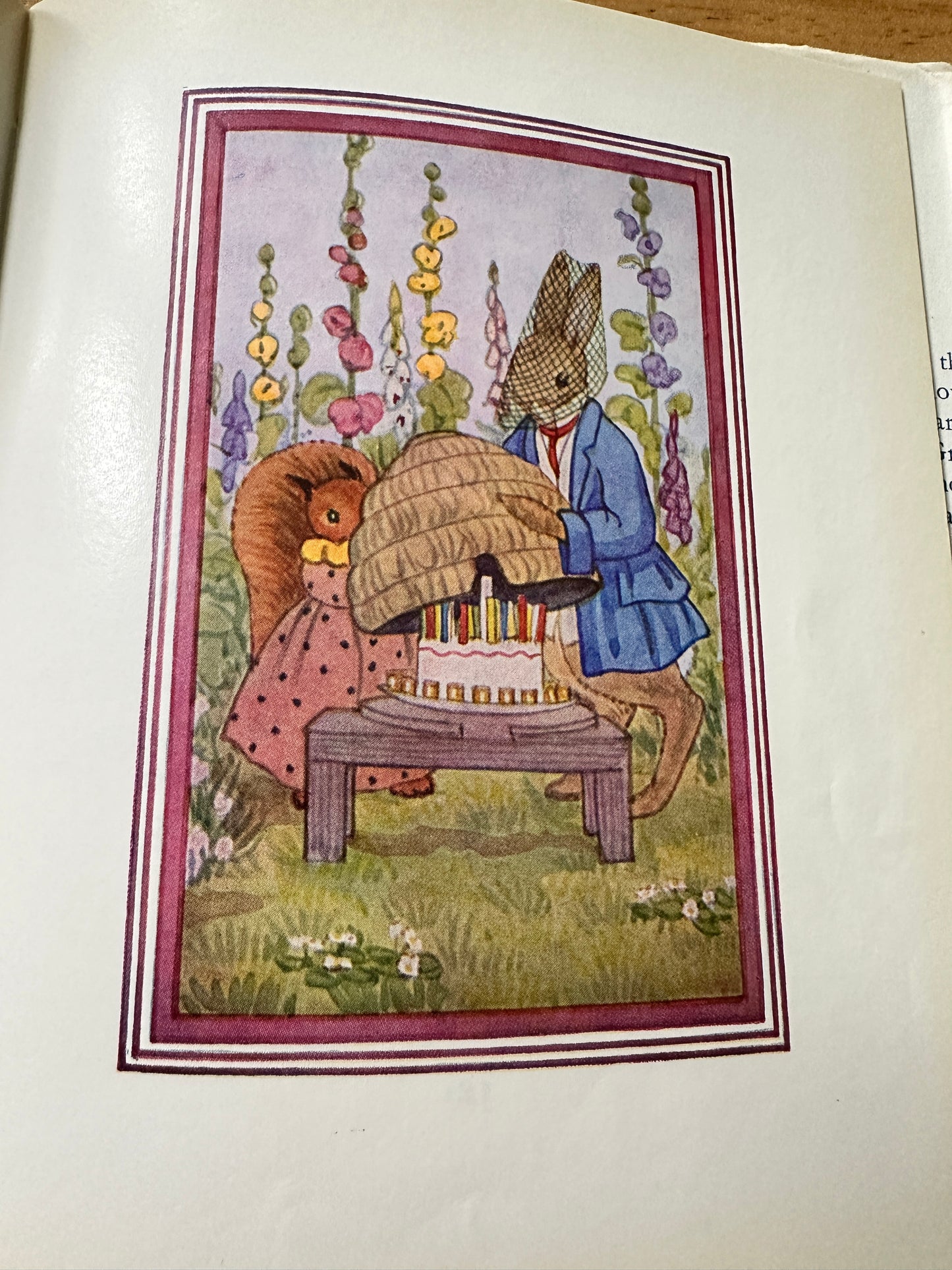 1971 Little Grey Rabbit’s Birthday - Alison Uttley(Margaret Tempest illustration) Collins