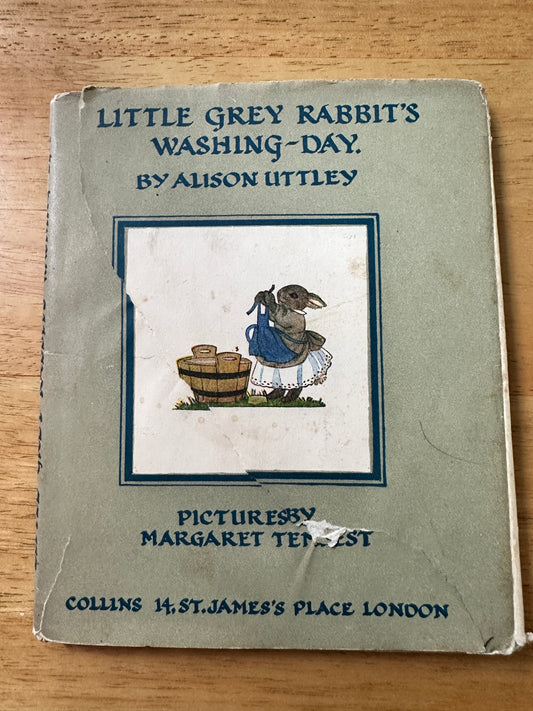 1969 Little Grey Rabbit’s Washing Day - Alison Uttley(Margaret Tempest illustration)Collins