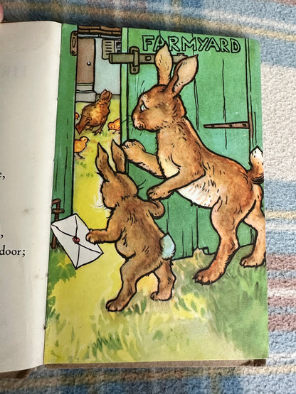 1940’s Bunny’s First Birthday(Series 401 Ladybird) A. J. MacGregor & W. Perring (Wills & Hepworth)