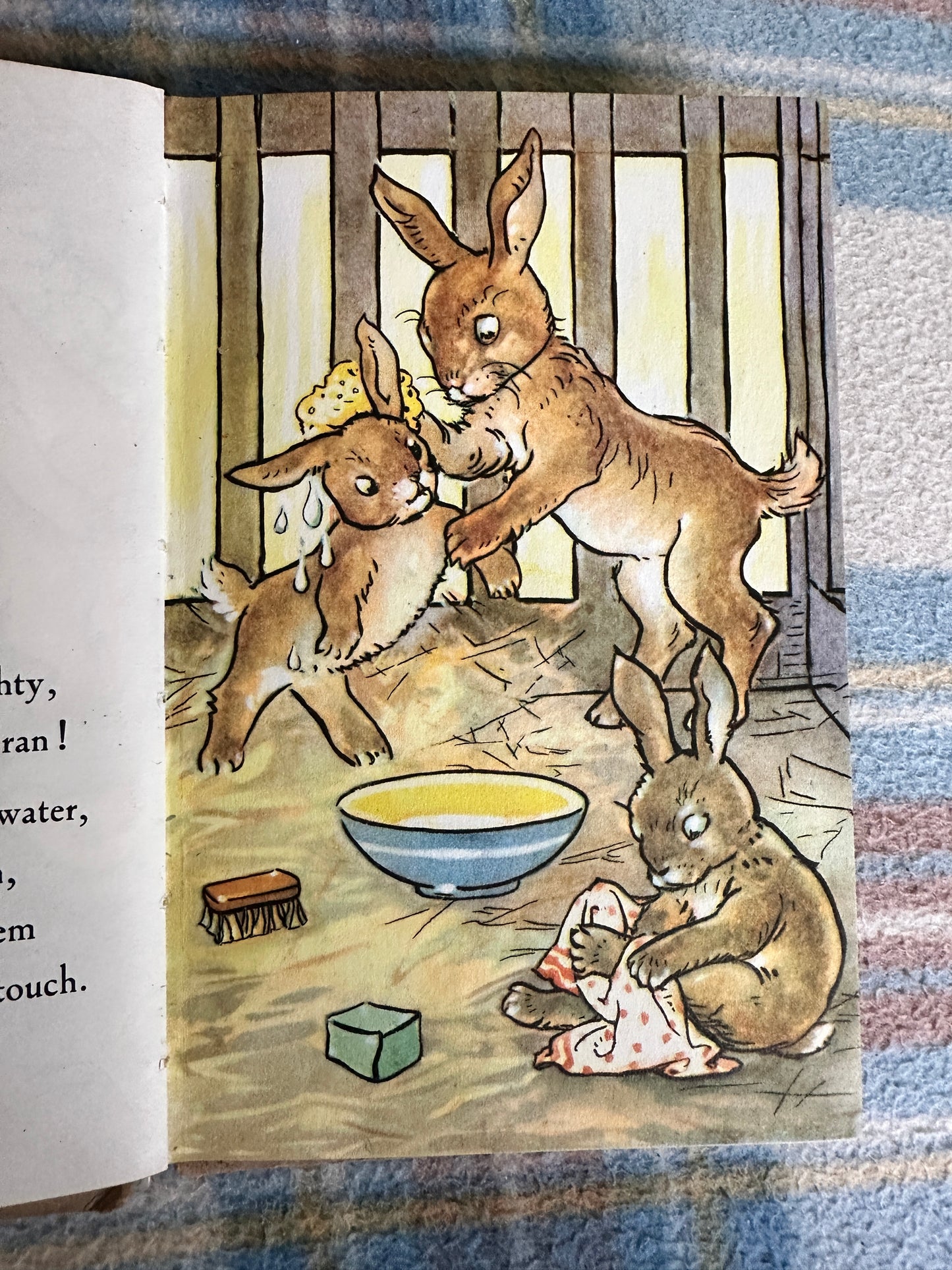 1940’s Bunny’s First Birthday(Series 401 Ladybird) A. J. MacGregor & W. Perring (Wills & Hepworth)