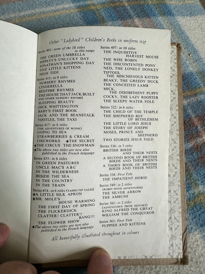 1940’s Bunny’s First Birthday(Series 401 Ladybird) A. J. MacGregor & W. Perring (Wills & Hepworth)