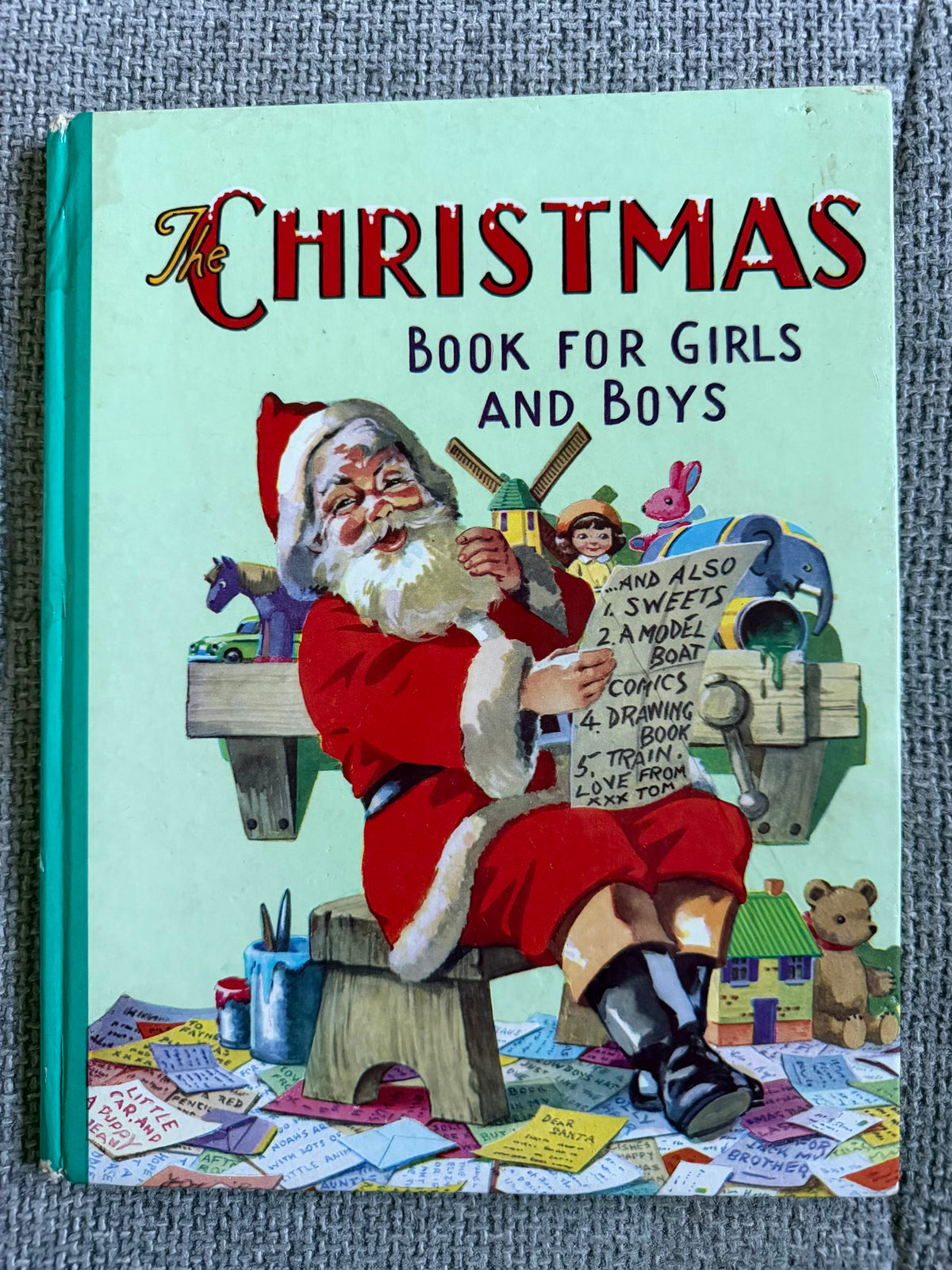 1950’s The Christmas Book For Girls & Boys (Birn Brothers)