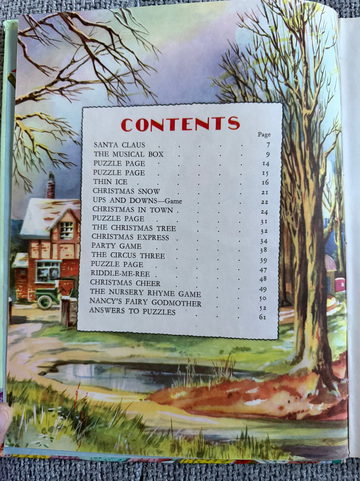1950’s The Christmas Book For Girls & Boys (Birn Brothers)