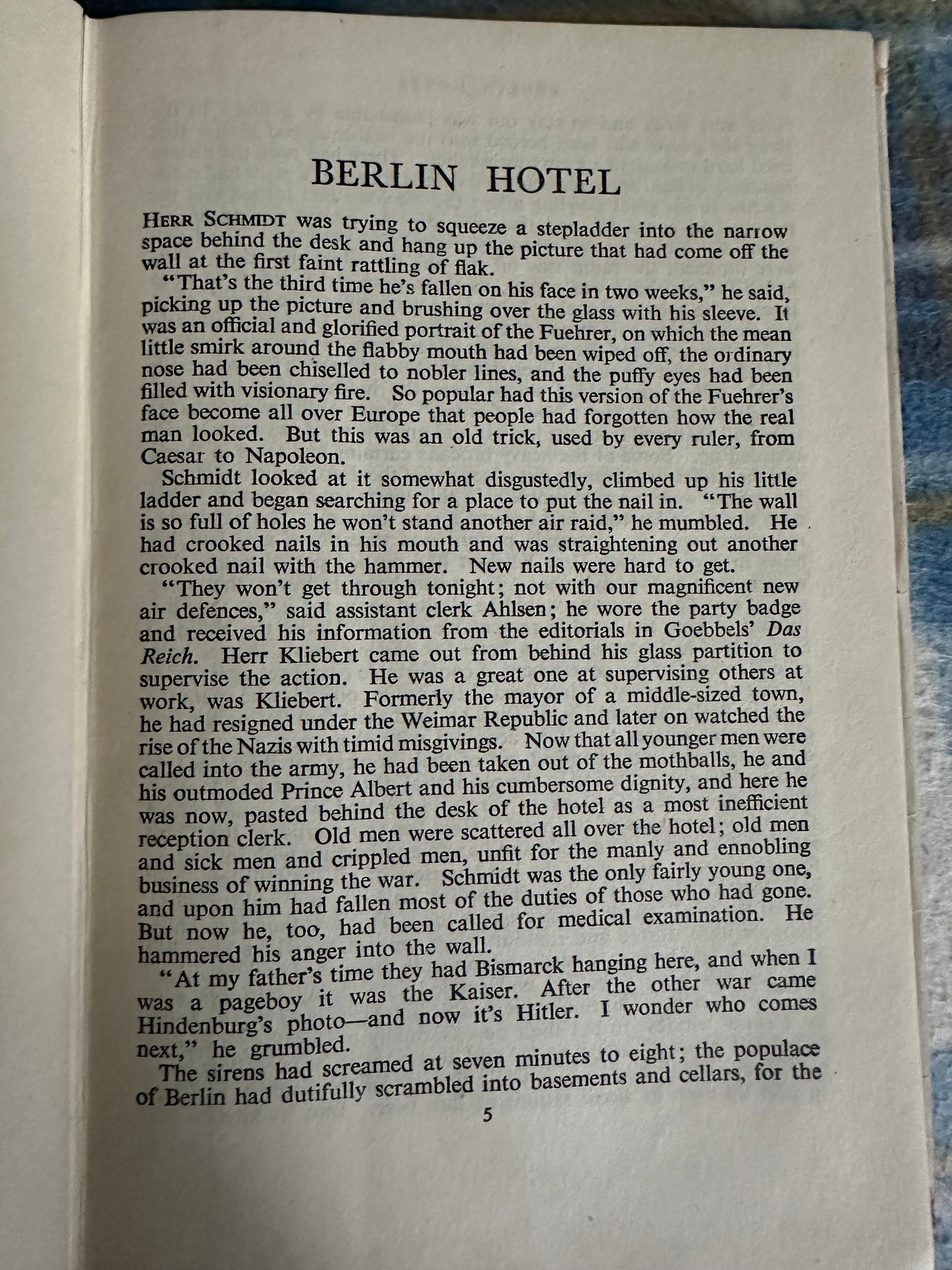 1946*1st* Berlin Hotel - Vicki Baum (Book Club)