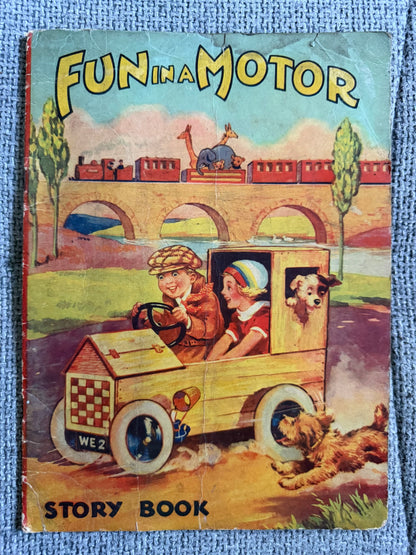 1950’s Fun In A Motor - Printed In The British Isles