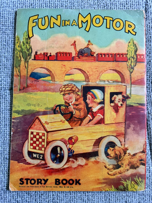 1950’s Fun In A Motor - Printed In The British Isles