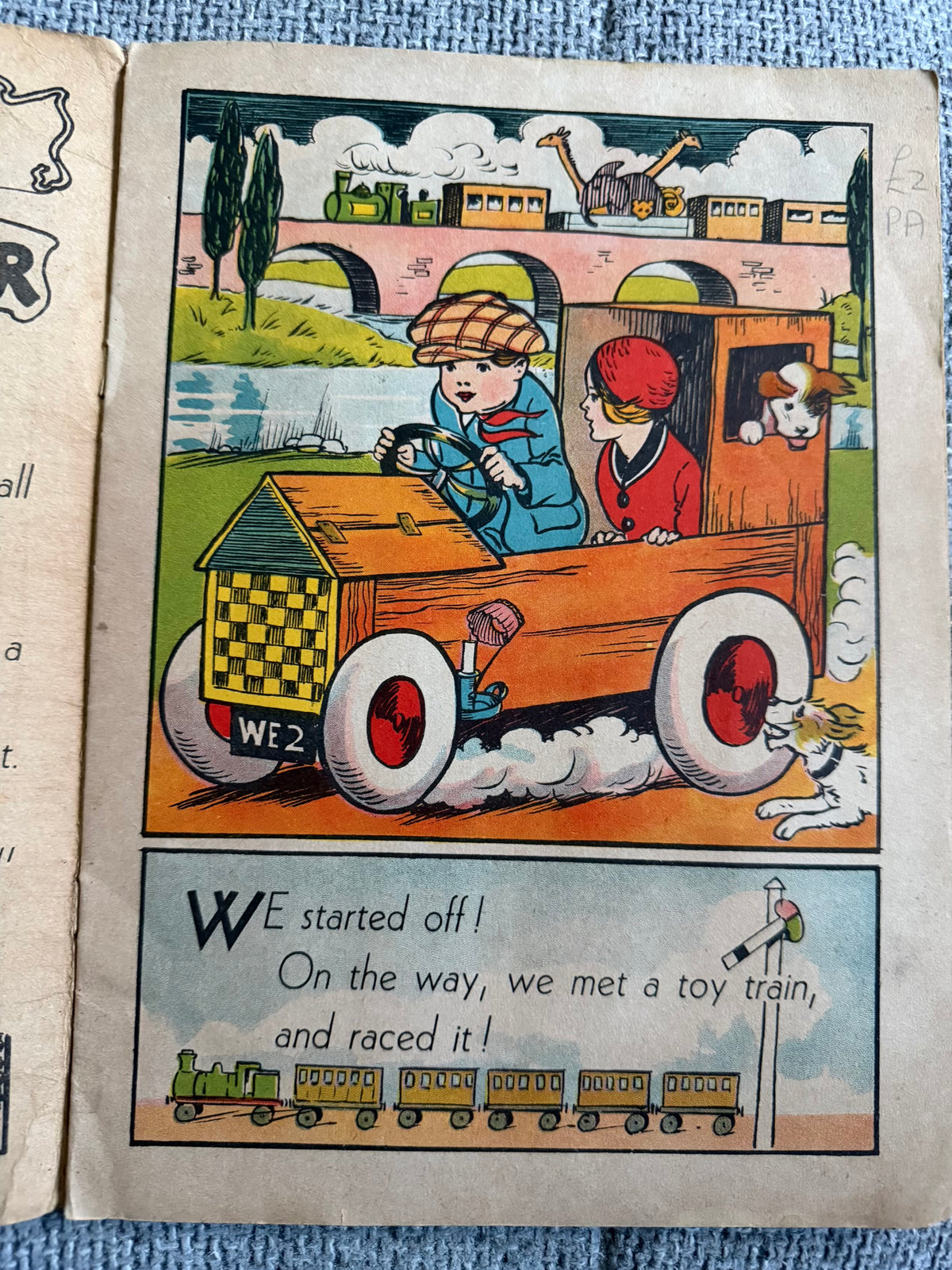 1950’s Fun In A Motor - Printed In The British Isles