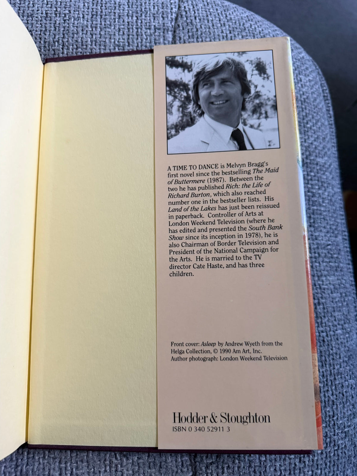 1990*SIGNED 1st* A Time To Dance - Melvyn Bragg (Hodder & Stoughton)