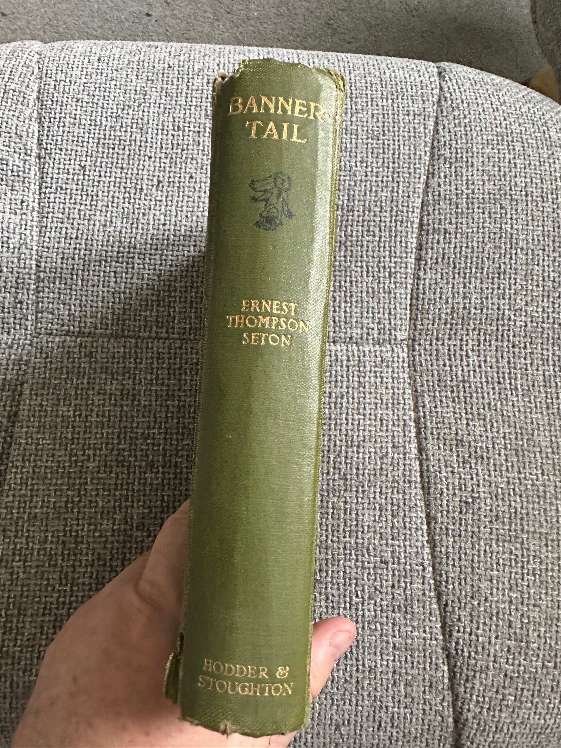 1922*1st* Bannertail The Story Of A Grey Squirrel - Ernest Thompson Seton (Hodder and Stoughton)