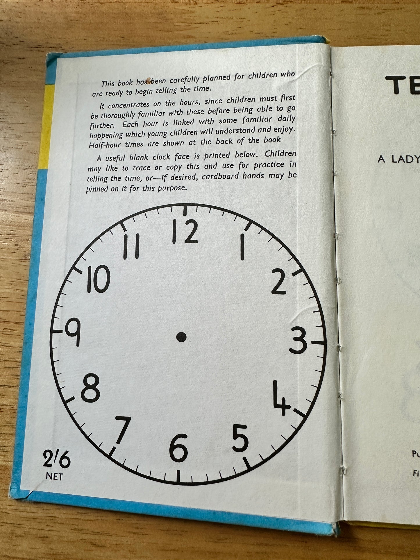 1962 Telling The Time(Series 563 Ladybird)M. E. Gagg(J. H. Wingfield illustration)Wills & Hepworth