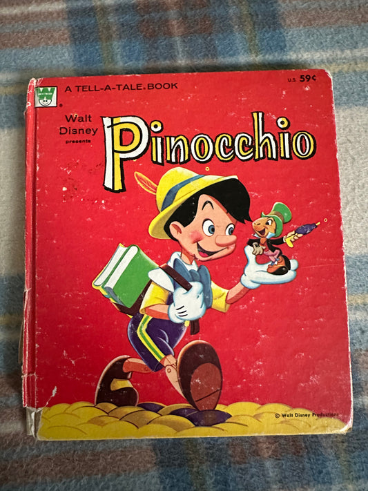 1961 Pinocchio retold by Dorothy Haas(Illustrated Frank McSavage & Frank Fisher) Whitman Book