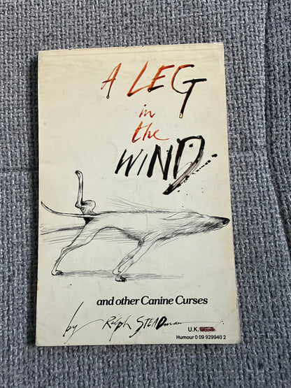1982 A Leg In The Wind & Other Canine Curses - Ralph Steadman (Arrow Books)