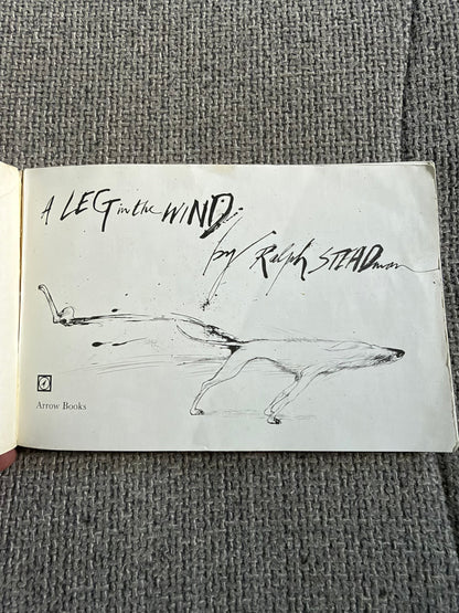 1982 A Leg In The Wind & Other Canine Curses - Ralph Steadman (Arrow Books)