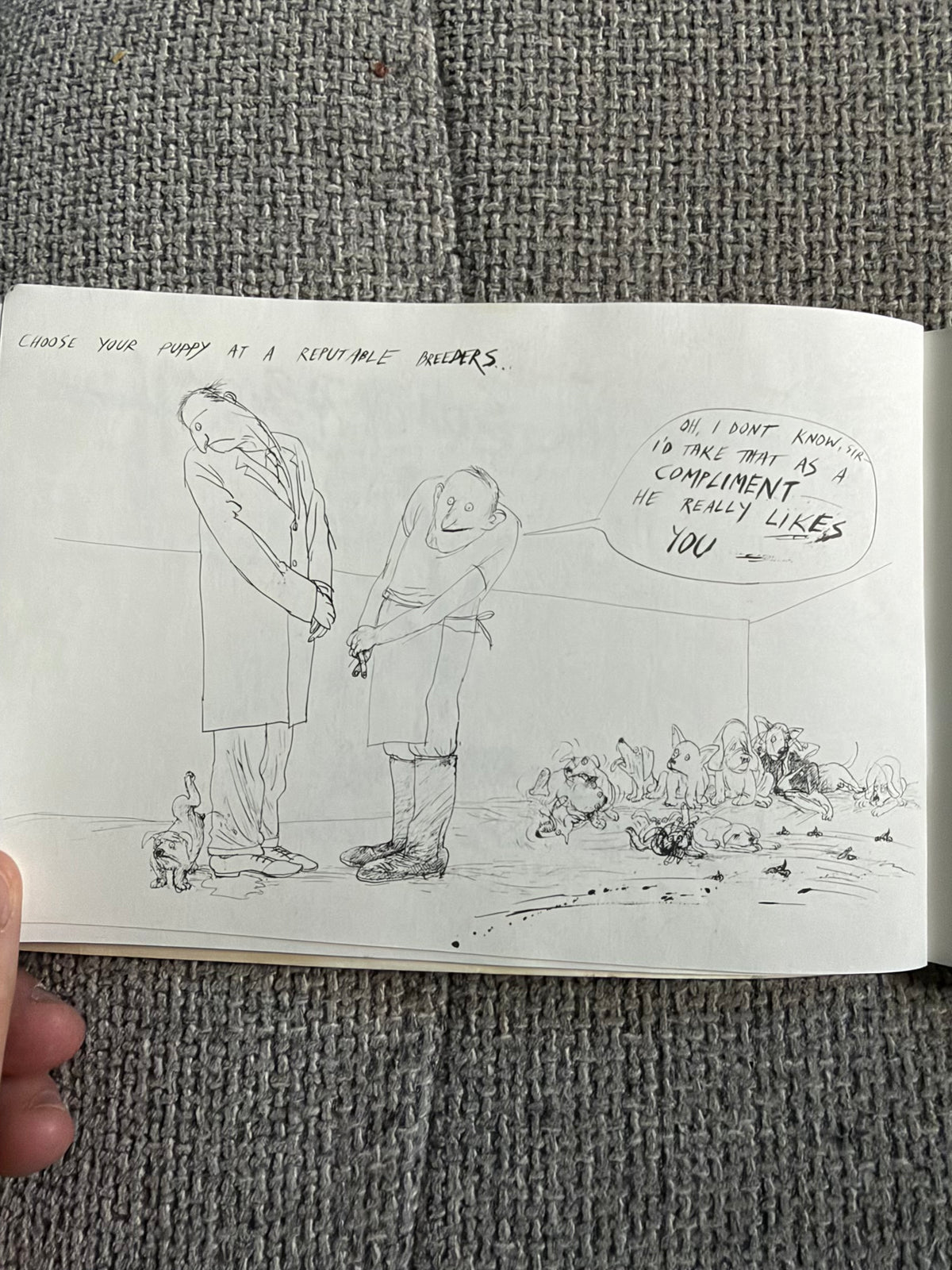 1982 A Leg In The Wind & Other Canine Curses - Ralph Steadman (Arrow Books)