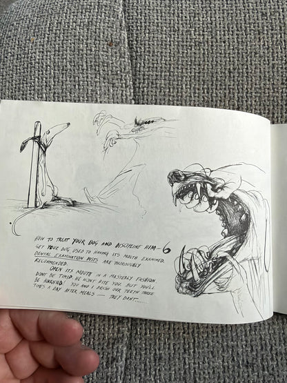 1982 A Leg In The Wind & Other Canine Curses - Ralph Steadman (Arrow Books)