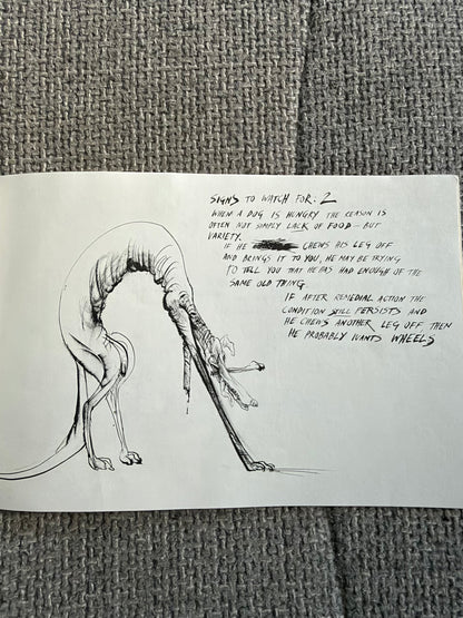 1982 A Leg In The Wind & Other Canine Curses - Ralph Steadman (Arrow Books)
