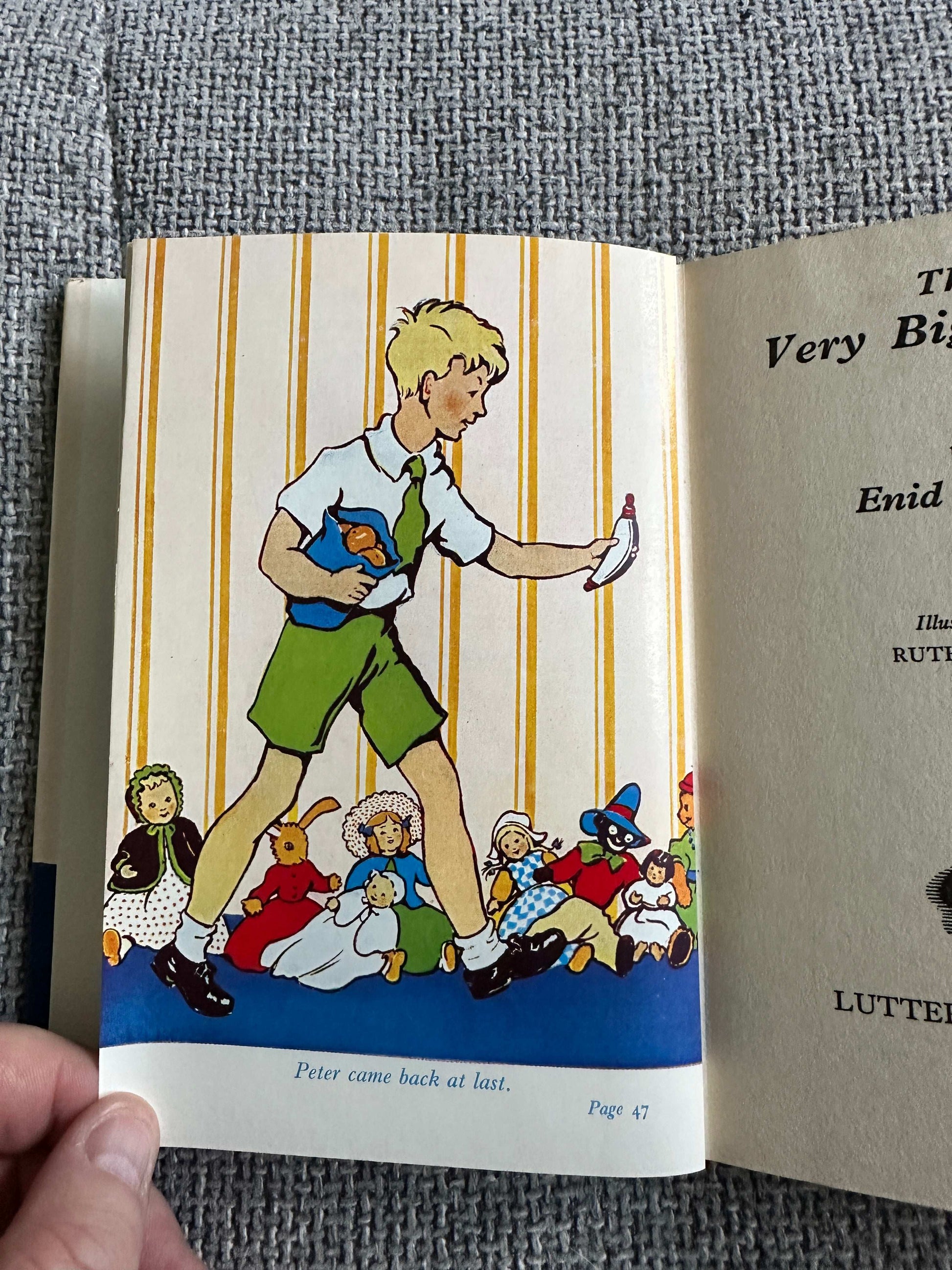 1960 The Very Big Secret - Enid Blyton (Ruth Gervis Illust) Lutterworth Press