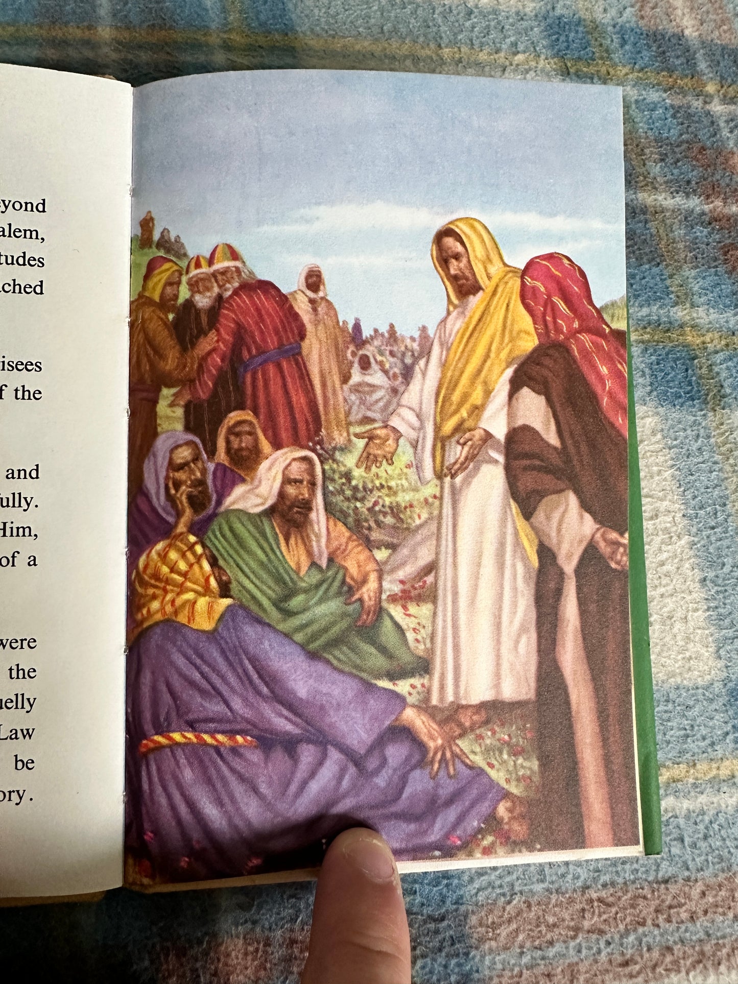 1956 Two Stories Jesus Told(Series 522 Ladybird) Lucy Diamond(Illust Kenneth Innes) Wills & Hepworth