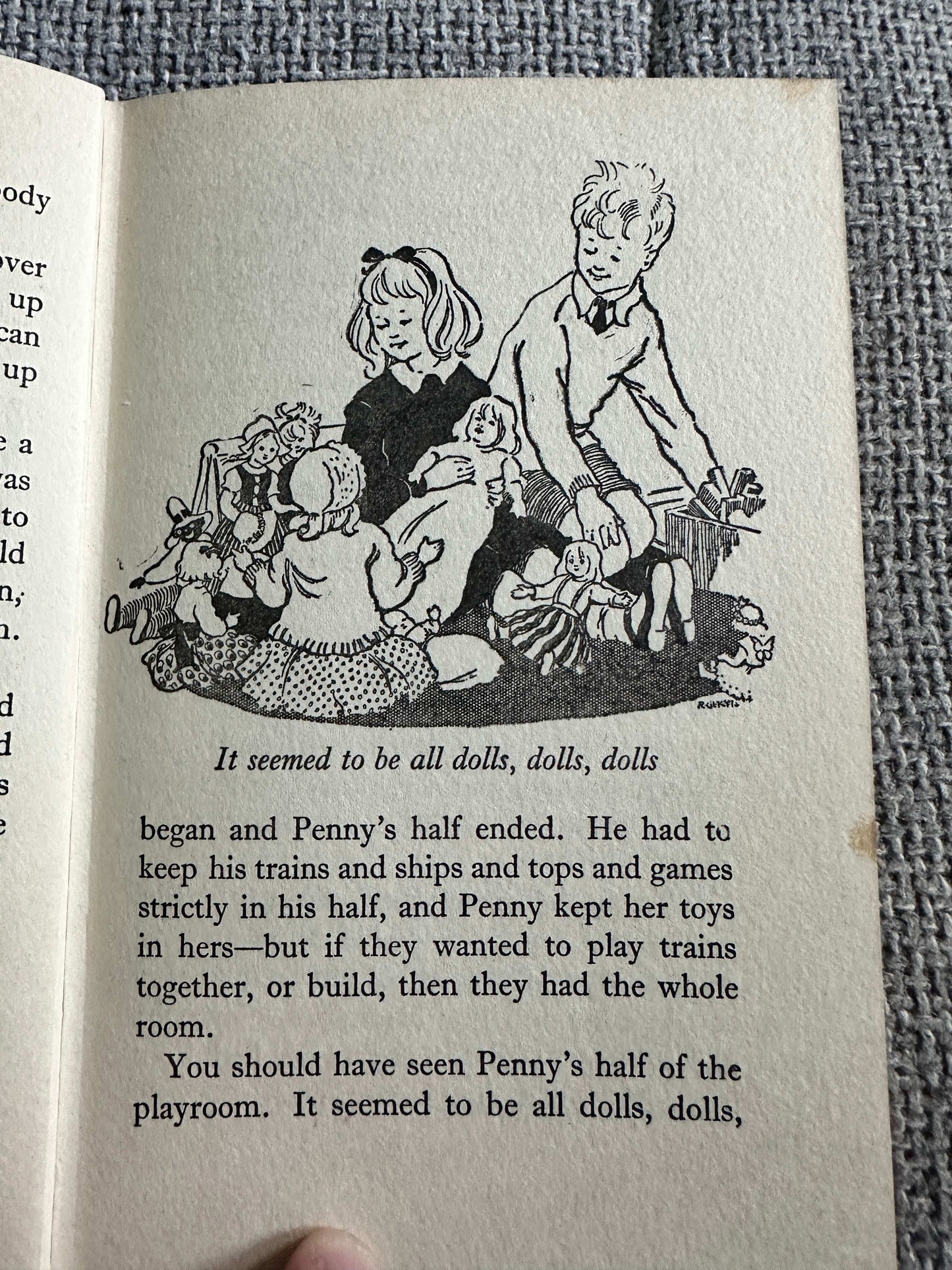 1960 The Very Big Secret - Enid Blyton (Ruth Gervis Illust) Lutterworth Press