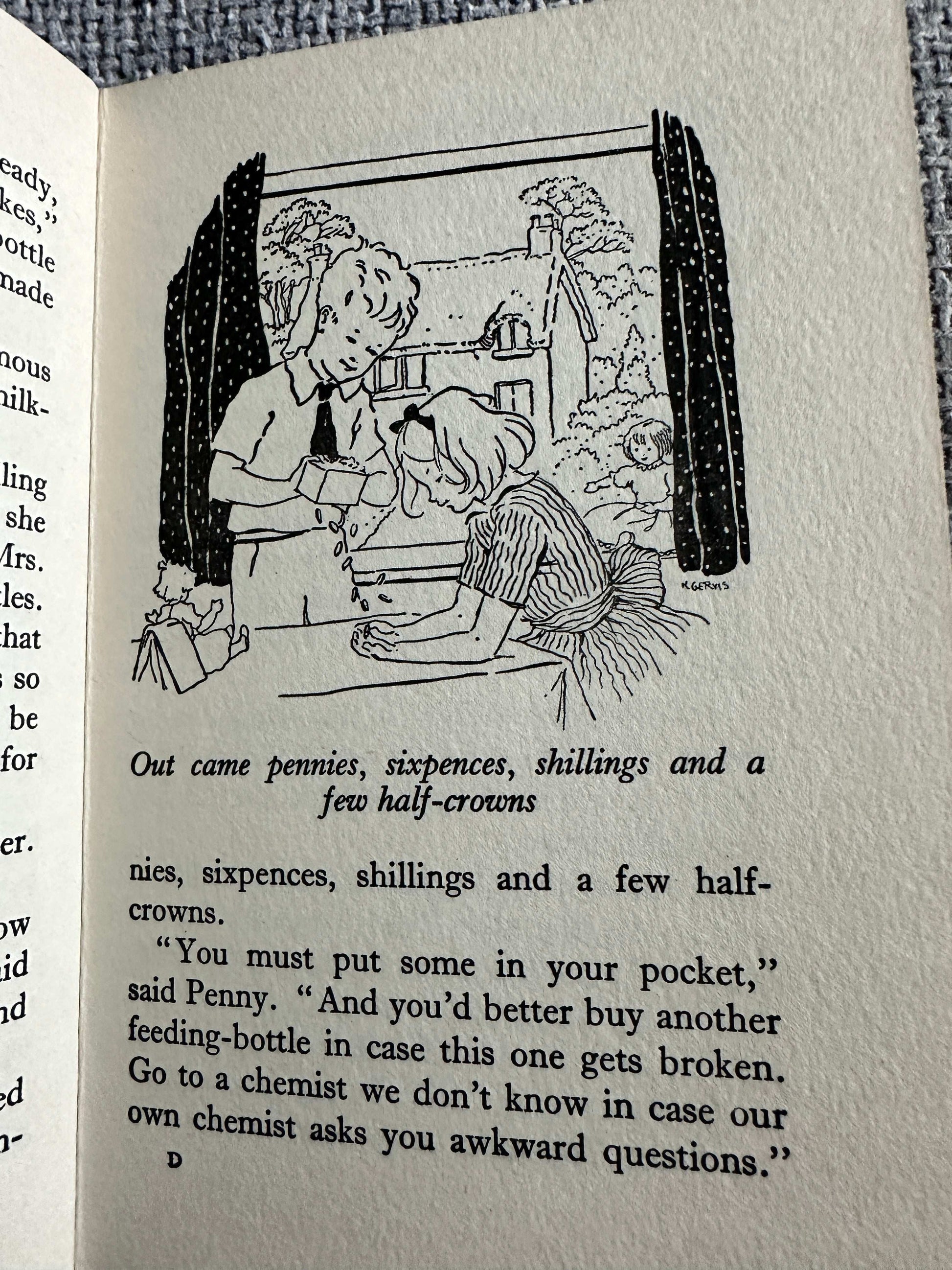1960 The Very Big Secret - Enid Blyton (Ruth Gervis Illust) Lutterworth Press