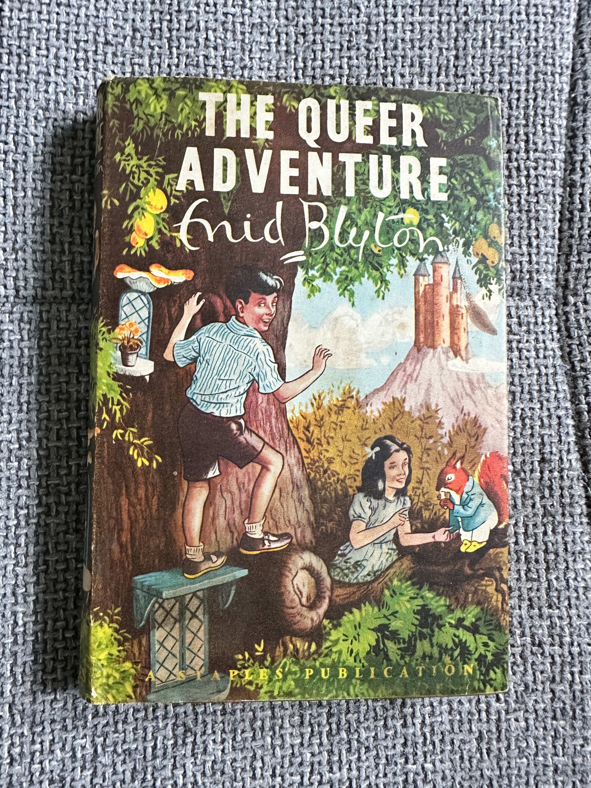 1952*1st* The Queer Adventure - Enid Blyton (Norman Meredith Illust) Staples Press