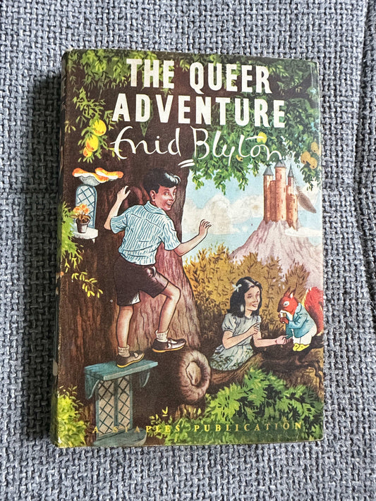 1952*1st* The Queer Adventure - Enid Blyton (Norman Meredith Illust) Staples Press