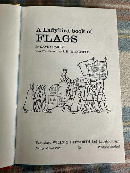 1968 Flags(Series 584 Ladybird) David Carey(J. H. Wingfield Illust ) Wills & Hepworth