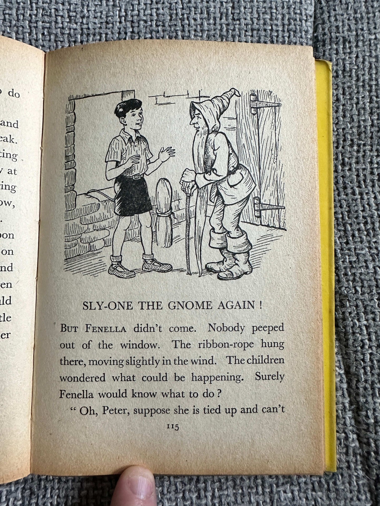 1952*1st* The Queer Adventure - Enid Blyton (Norman Meredith Illust) Staples Press