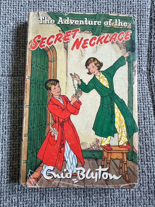 1964 The Secret Necklace - Enid Blyton (Isabel Veevers Illust) Lutterworth Press