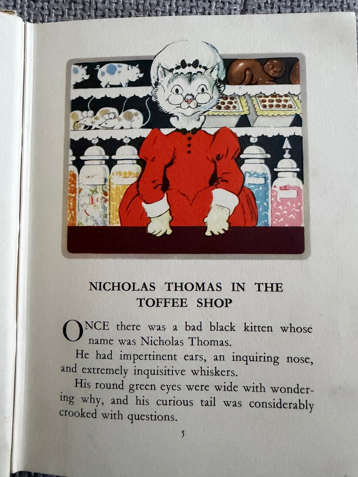 1948 Nicholas Thomas Gets Into Trouble - Kitty Styles (Mary Kendall Lee illust) Sampson Low & Marston Ltd