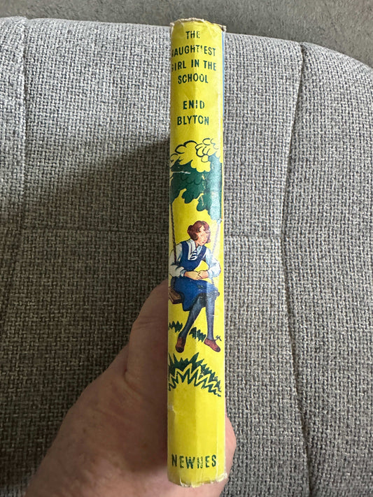 1958 The Naughtiest Girl In The School - Enid Blyton (W. Lindsay Cable Illust) George Newnes Ltd.